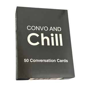 Convo & Chill 50 Conversation Cards Game